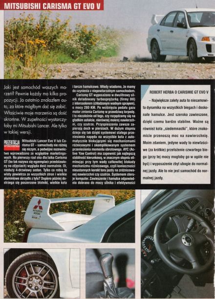 Mitsubishi Lancer Evo V.
